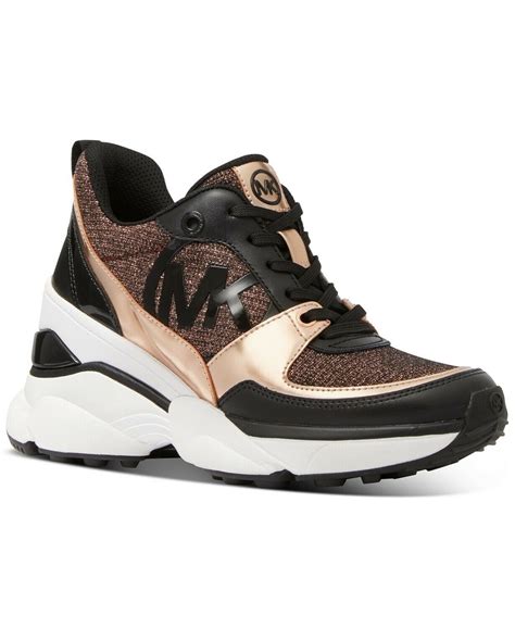 baskets femmes michael kors|michael kors rose gold sneakers.